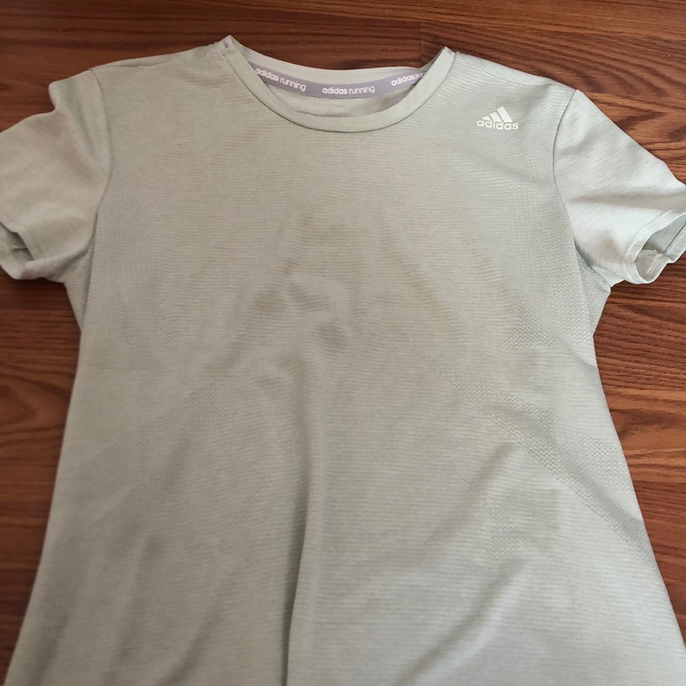 Adidas Mint Green Running Top